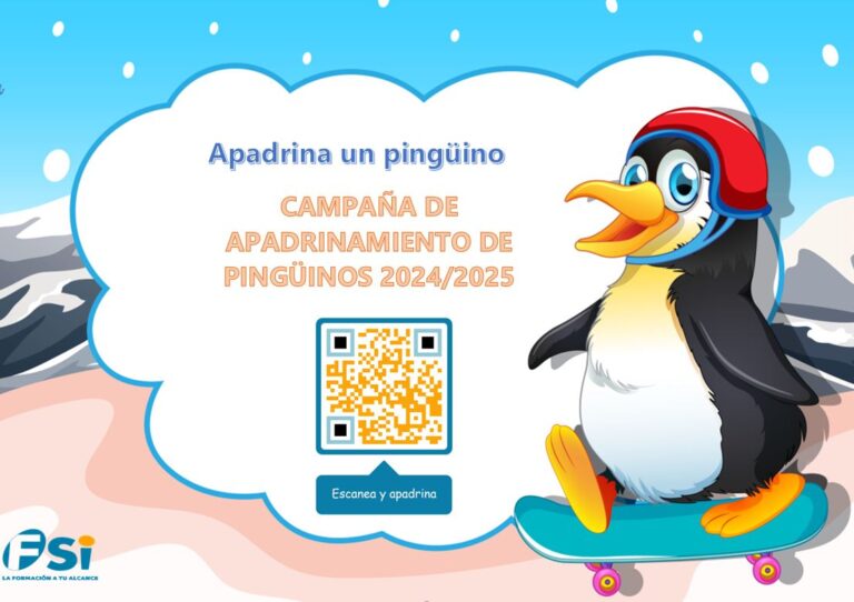 Campaña «Apadrina un pingüino»