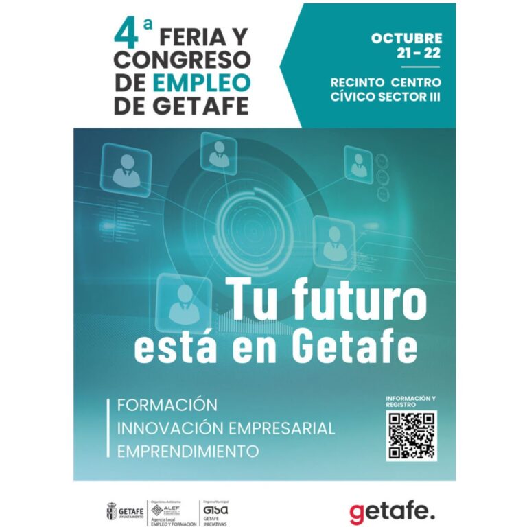 Formación San Isidro en la IV Feria  y Congreso de Empleo de Getafe 2025